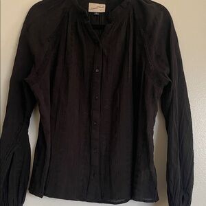 Universal Thread Black Button Down Shirt